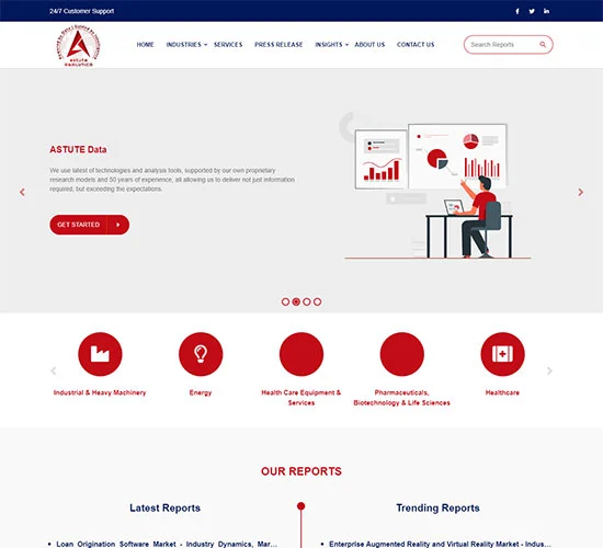  Astute Analytica | Web Development | Proftcode