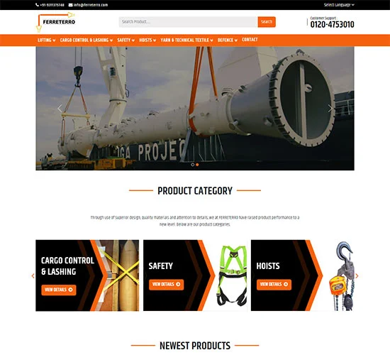 Ferreterro | Web Development | Proftcode