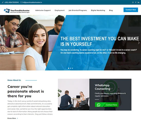 Your Trouble Shooter | Web Development | Proftcode