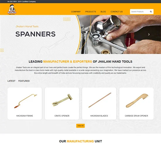 Ferreterro Tools | Web Development | Proftcode