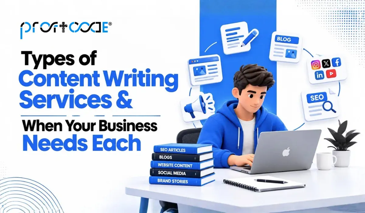 Types of Content Writing Services & When Your Business Needs Each