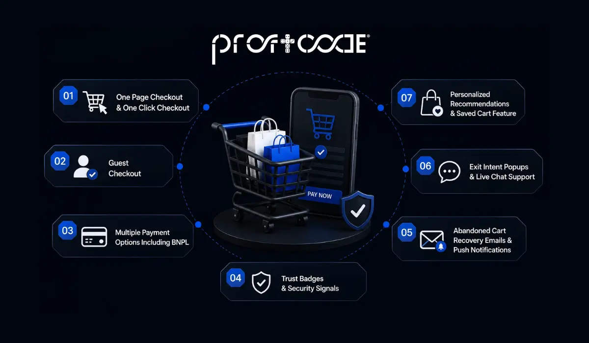 Top 7 e-commerce features that reduce cart abandonment