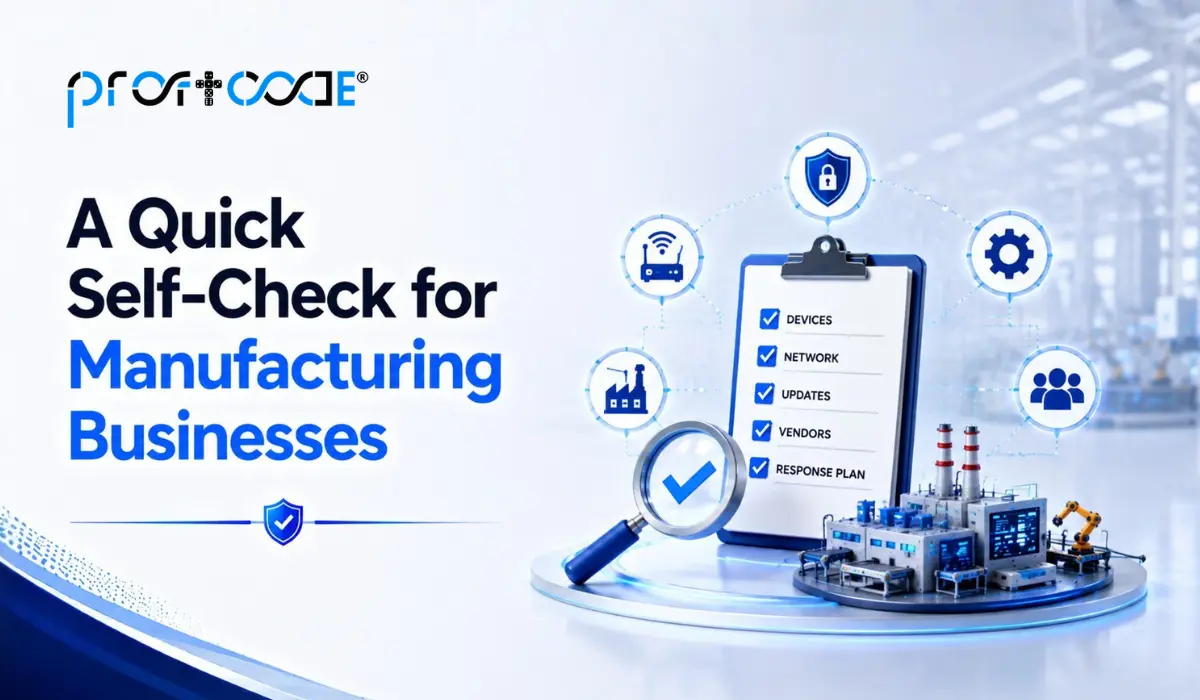 A Quick Self-Check for Manufacturing Businesses