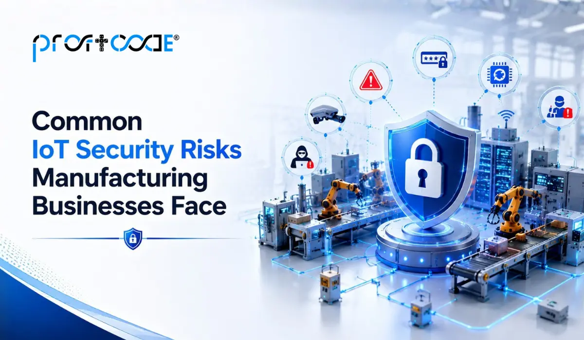 Common IoT Security Risks Manufacturing Businesses Face
