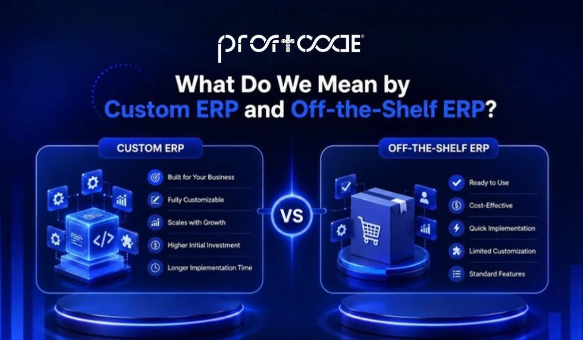 What Do We Mean by Custom ERP and Off-the-Shelf ERP?