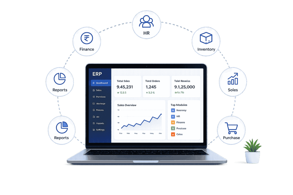 what are erp development