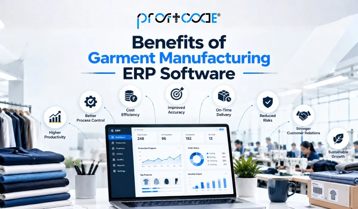 Benefits of Garment Manufacturing ERP Software