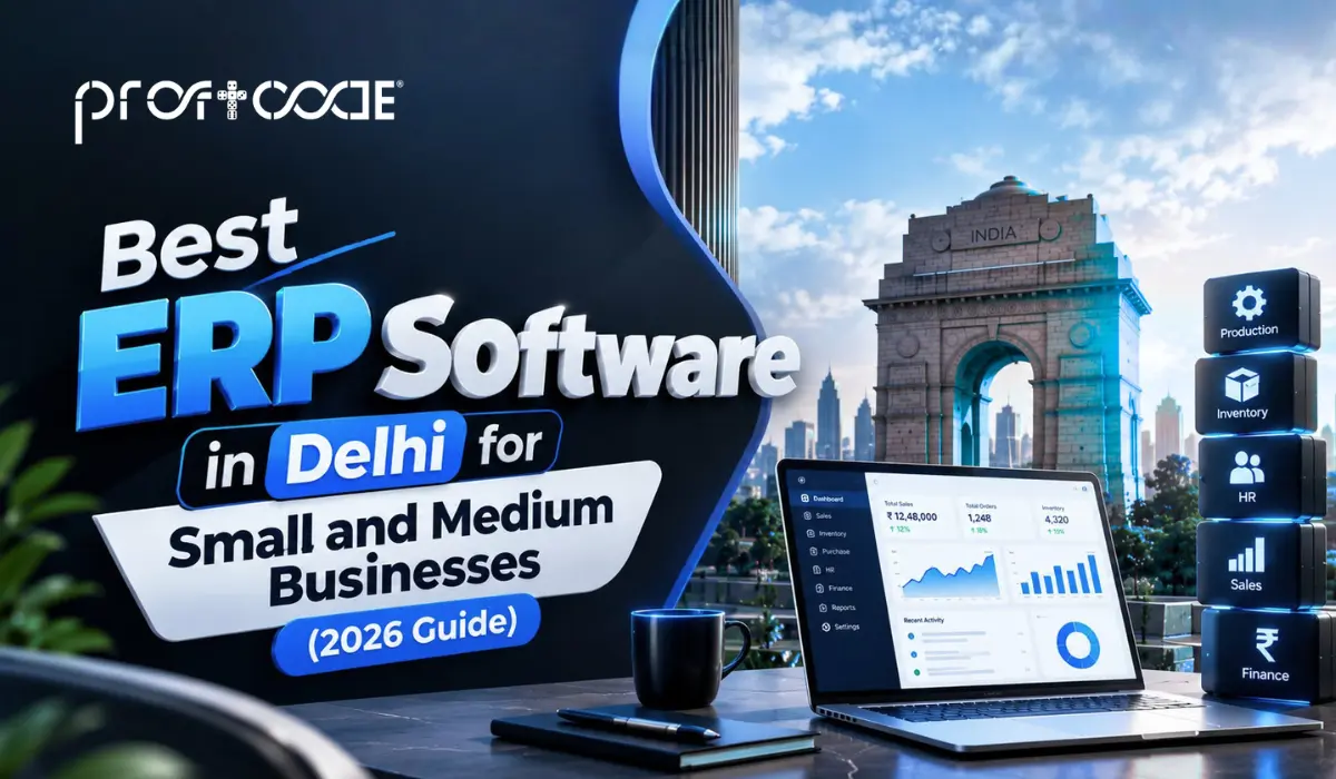 Best ERP Software in Delhi for Small and Medium Businesses (2026 Guide)