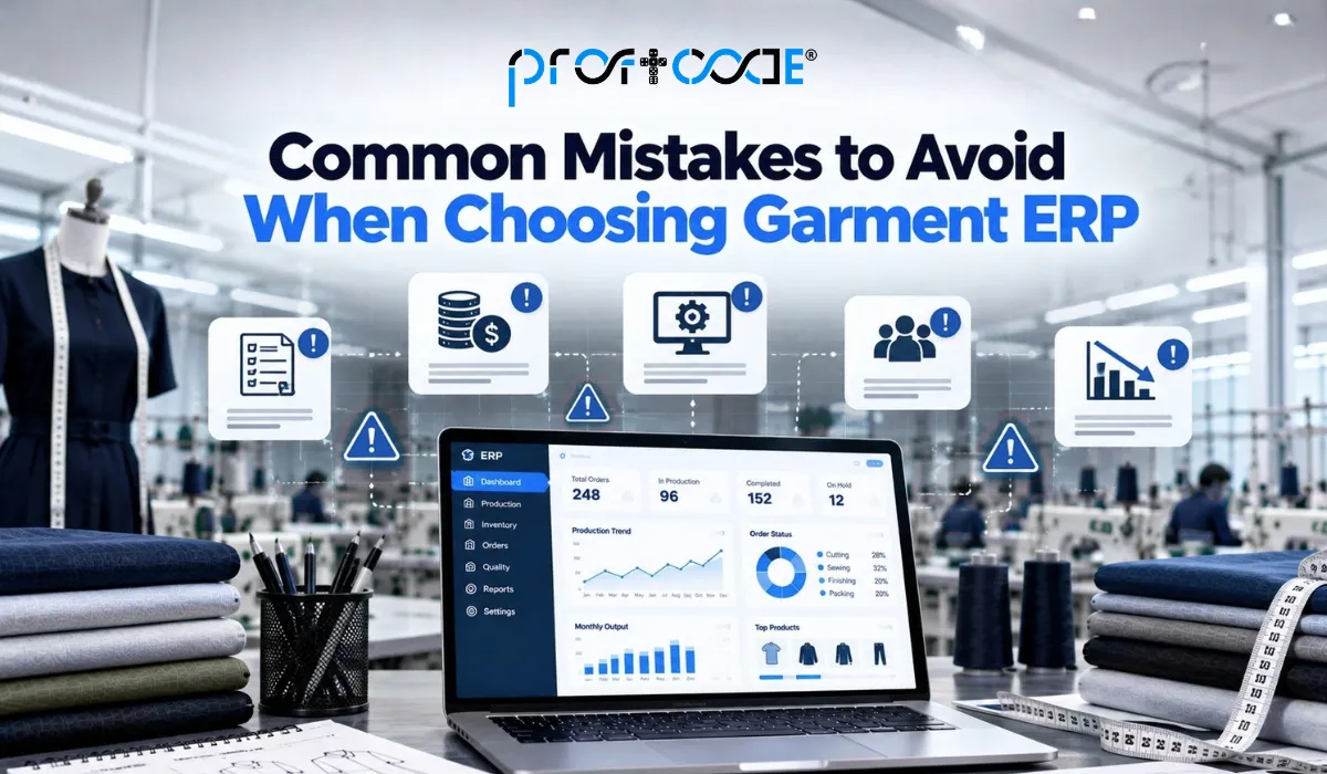 Common Mistakes to Avoid When Choosing Garment ERP