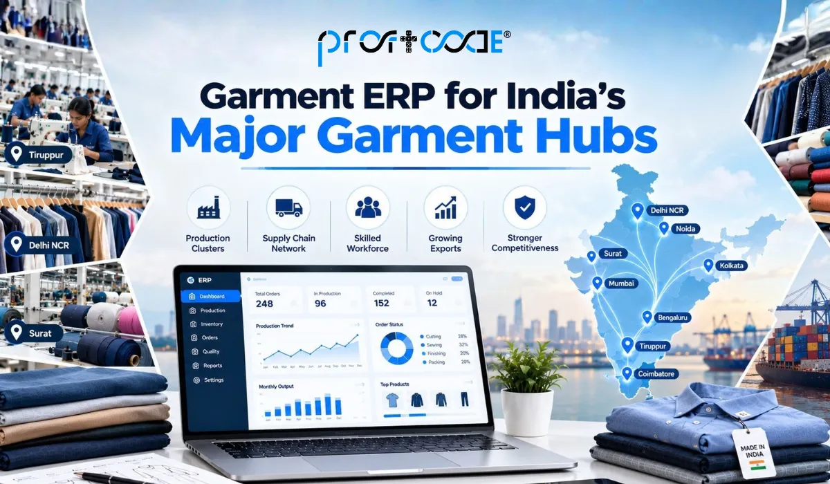 Garment ERP for India's Major Garment Hubs