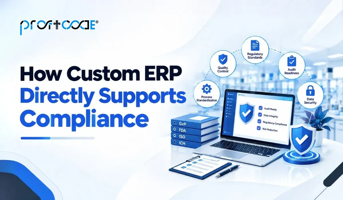 How Custom ERP Directly Supports Compliance