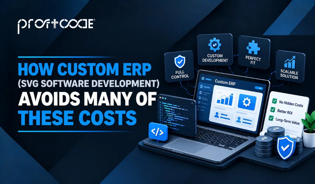 How Custom ERP Software Development Avoids Many of These Costs