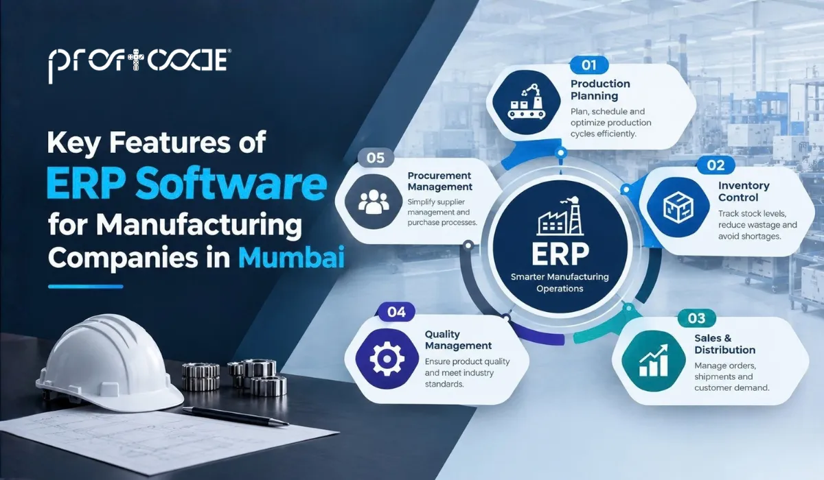 Key Features of ERP Software for Manufacturing Companies in Mumbai