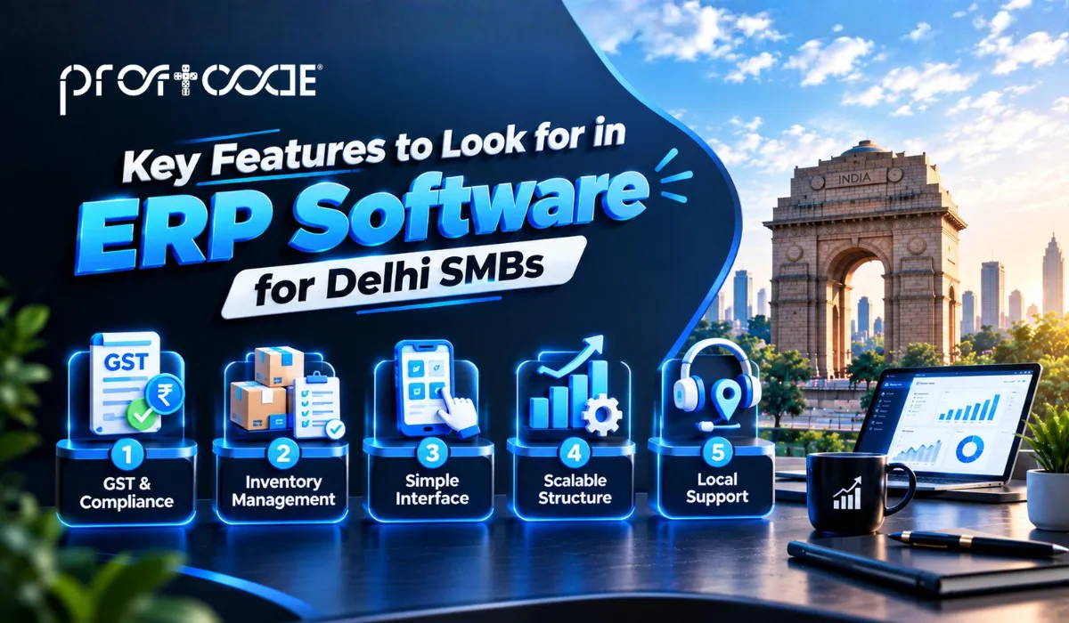 Key Features to Look for in ERP Software for Delhi SMBs​