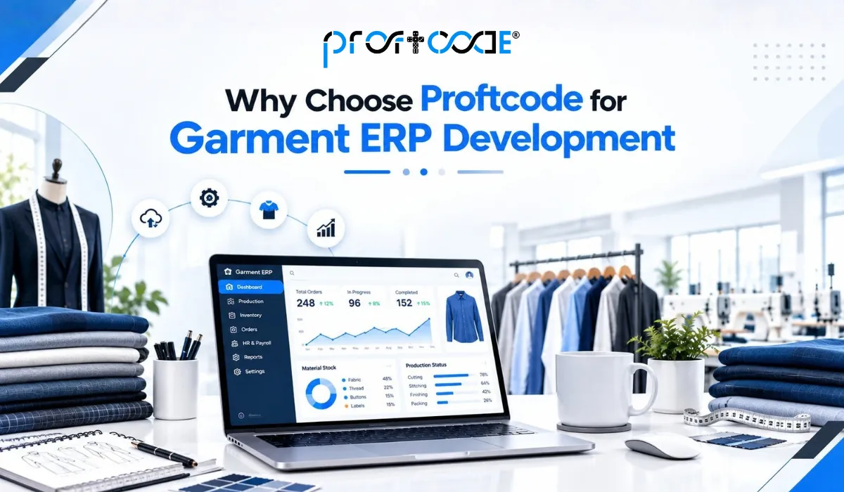 Why Choose Proftcode for Garment ERP Development