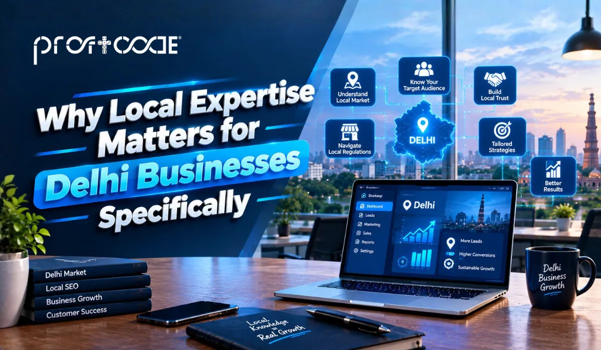 Why Local Expertise Matters for Delhi Businesses Specifically​