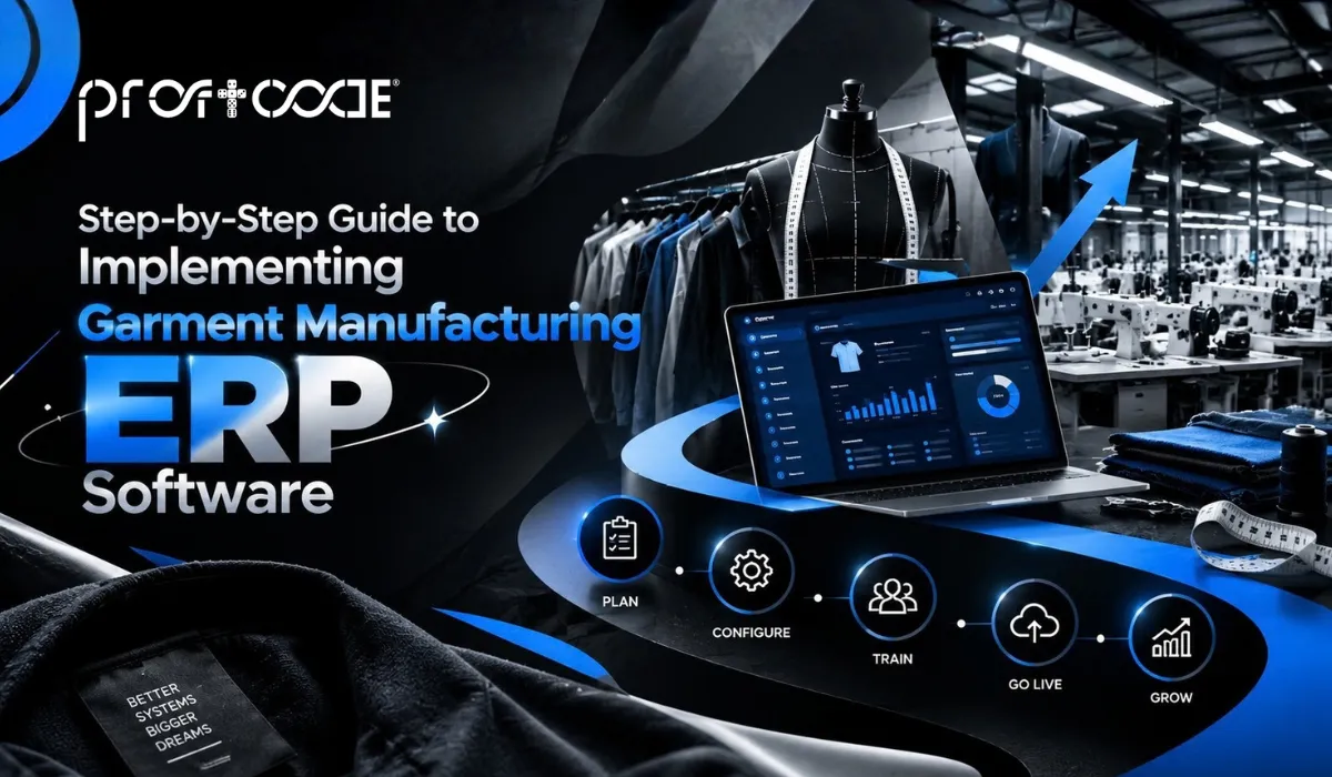 Step-by-Step Guide to Implementing Garment Manufacturing ERP Software
