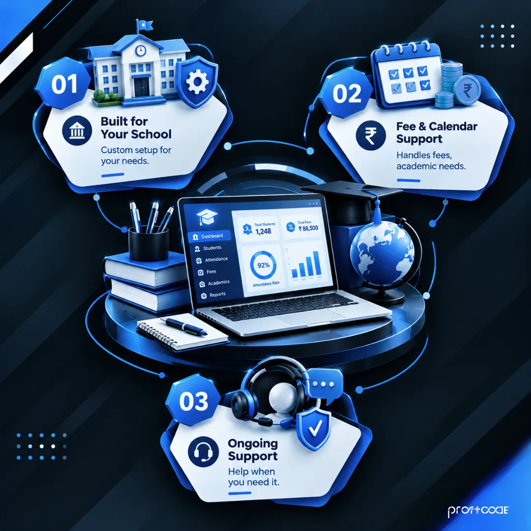 Why Choose Proftcode for School ERP Development